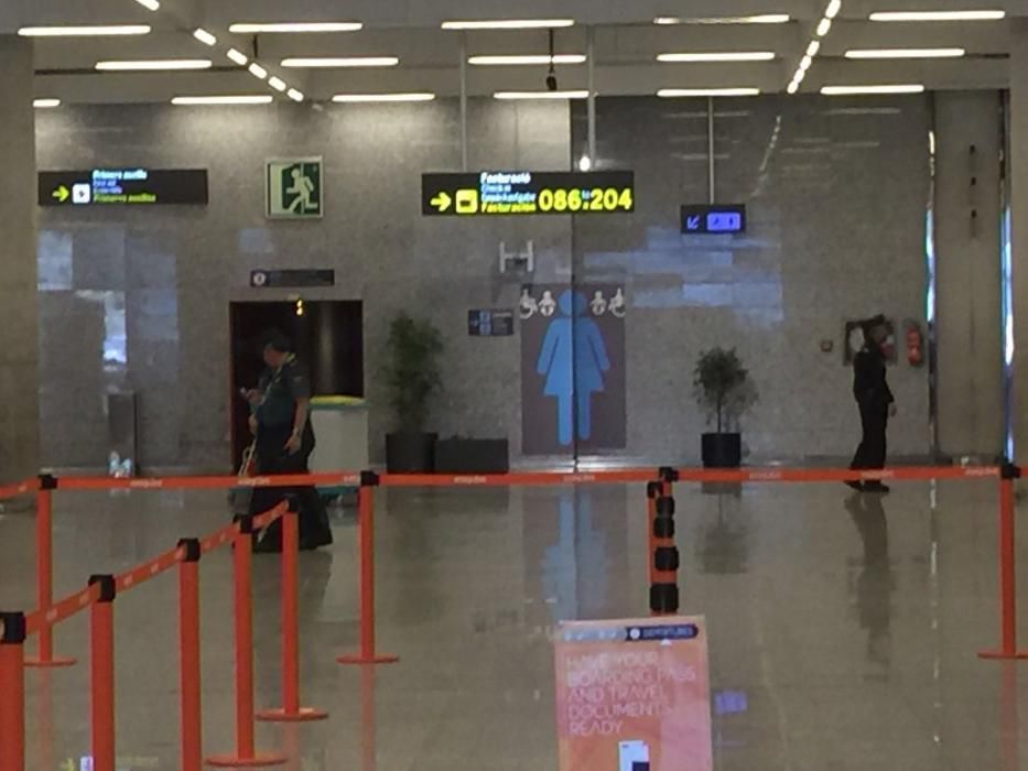 Falscher Alarm am Flughafen Mallorca