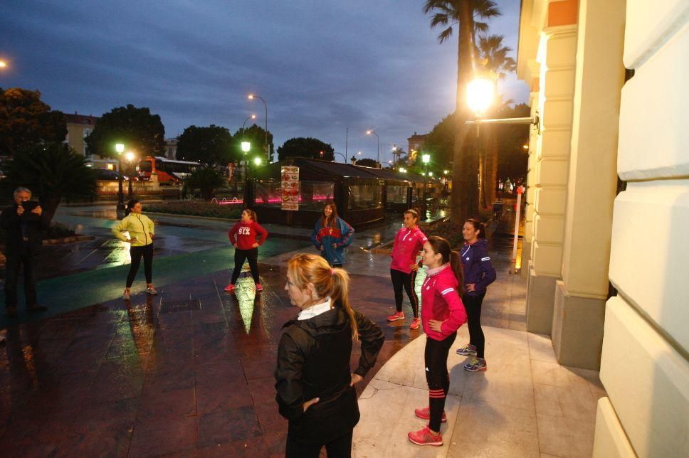 Ni la lluvia frena a las Guerreras