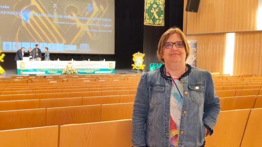 Lucía Fernández. Hija de una persona desaparecida hace diez años en Zamora: "Con los medios de hoy creo que mi padre hubiera aparecido"