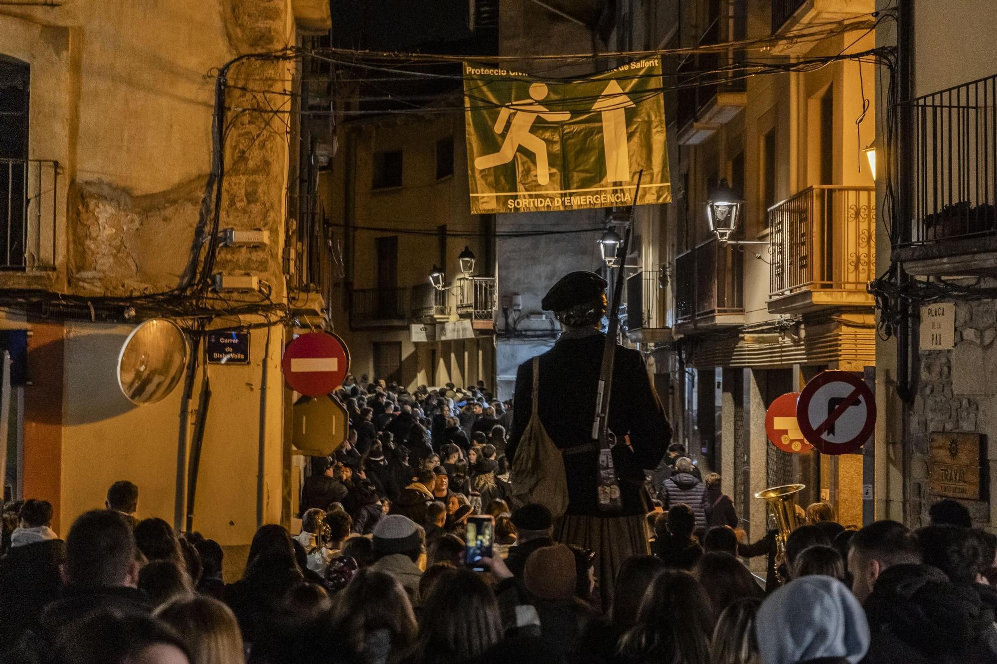 Les millors imatges de l’enterrament del Carnestoltes de Sallent