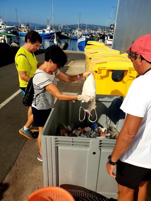 Neteja del mar a Sant Feliu i Palamós