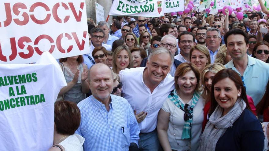 La concertada pide que el PP no se apropie mañana de su manifestación