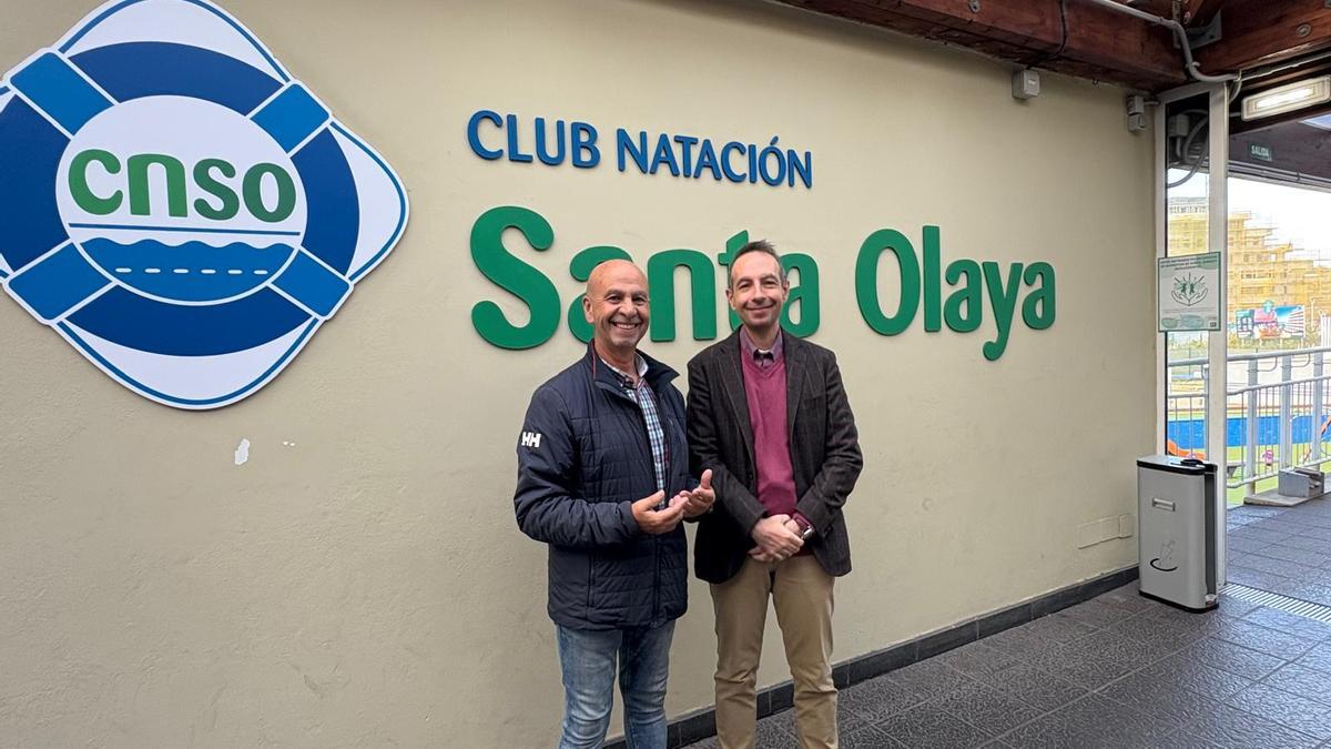 Gonzalo Méndez, a la izquierda, y Fermín Treceño.