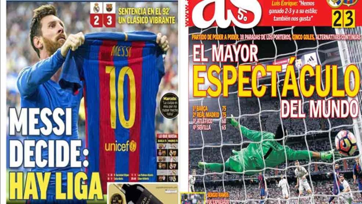 Las portadas de la prensa deportiva de Madrid Las portadas de la prensa deportiva de Madrid