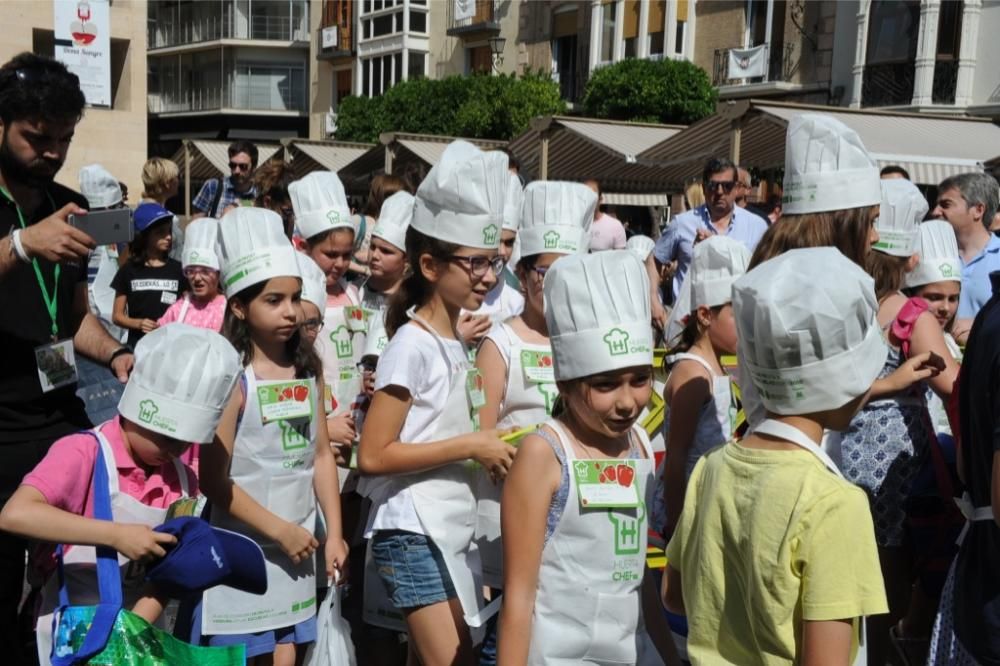 Más de 250 niños participan en el HuertaChef