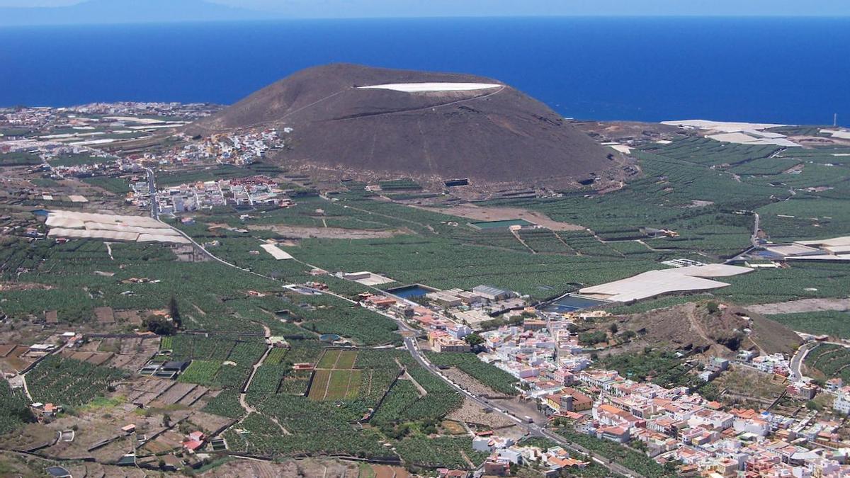 Vista del municipio de Los Silos
