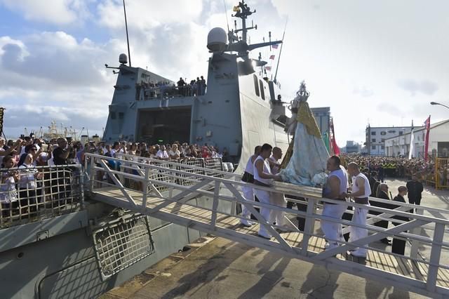 Procesión marítima de la Virgen del Carmen