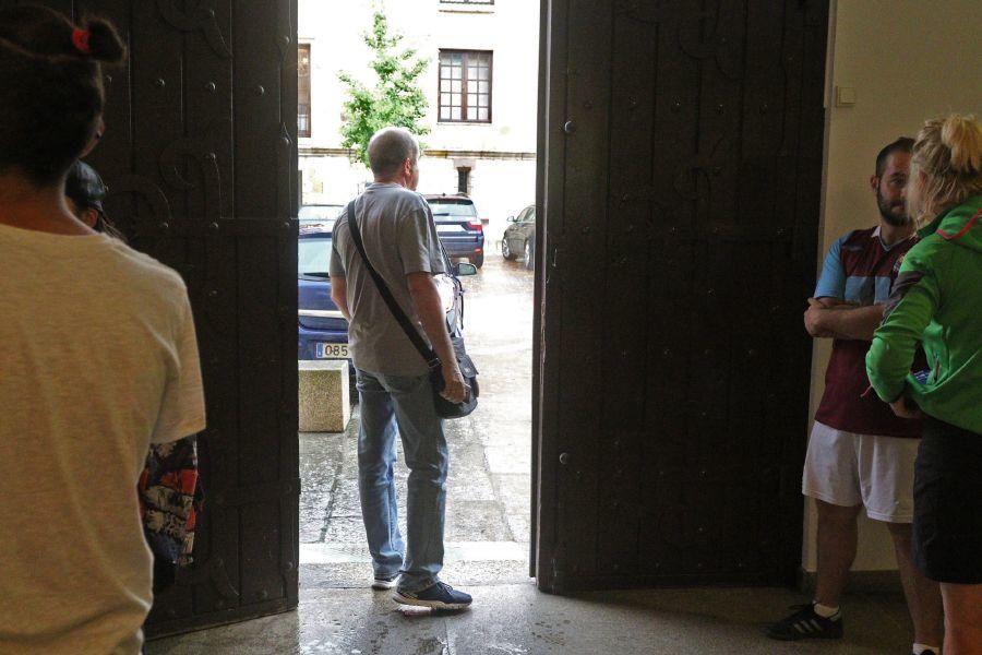 Un chaparrón sorprende a los zamoranos