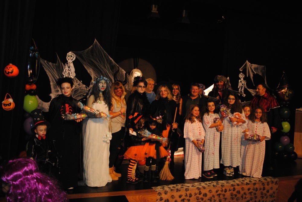 Los ganadores del Concurso de disfraces de Halloween en La Fresneda.