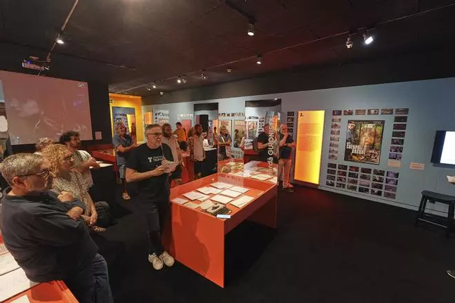 Les imatges de l’exposició "Joaquim Jordà a través del mirall" al Museu del Cinema
