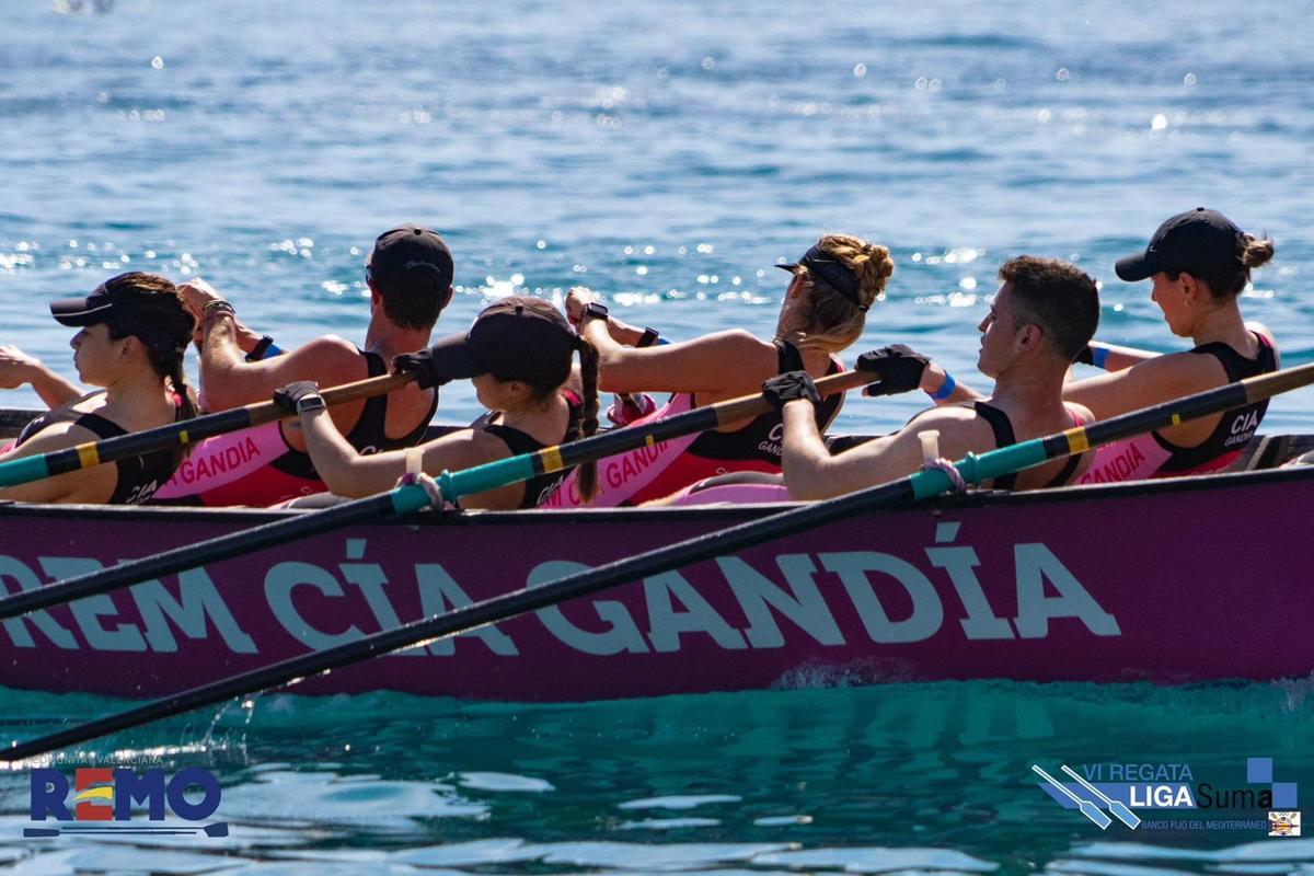 Un equipo del Rem Cia Gandia en plena competición