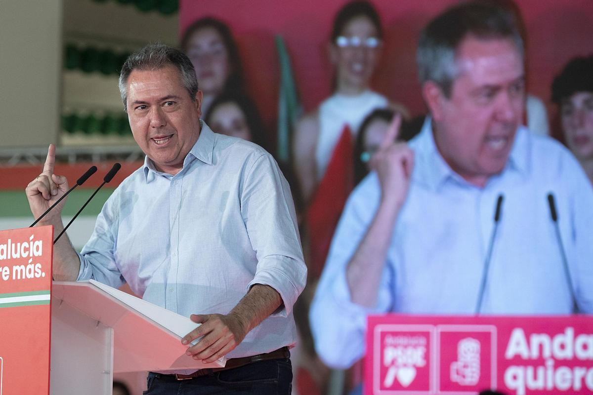 Juan Espadas, candidato del PSOE.