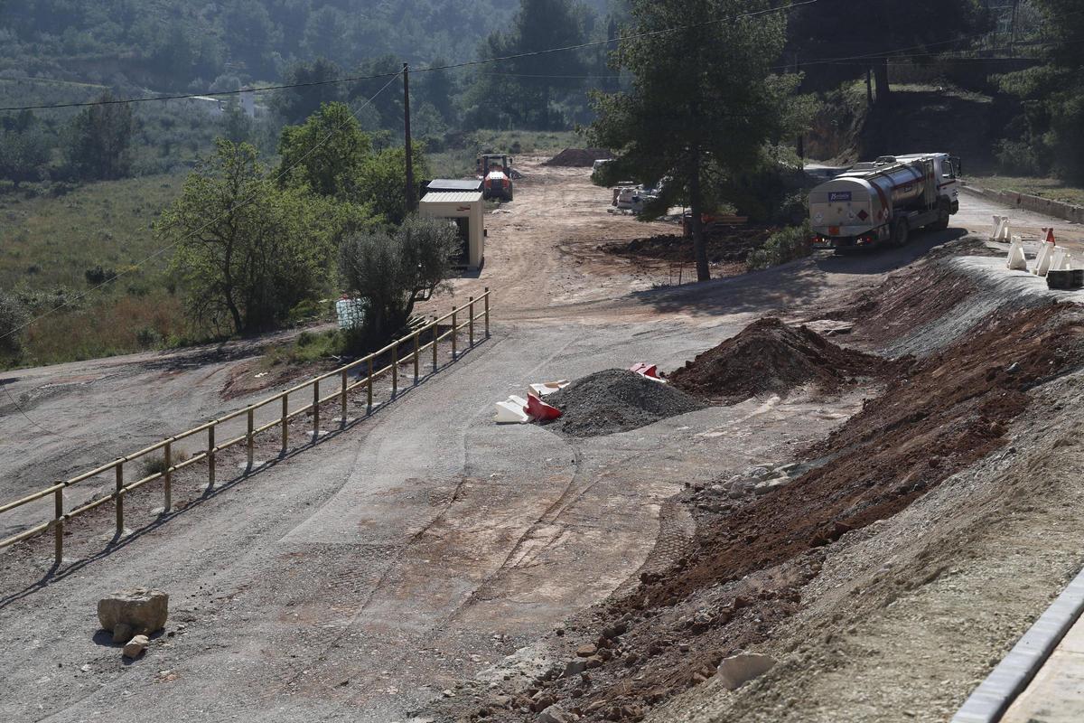 Nueva zona de aparcamiento.