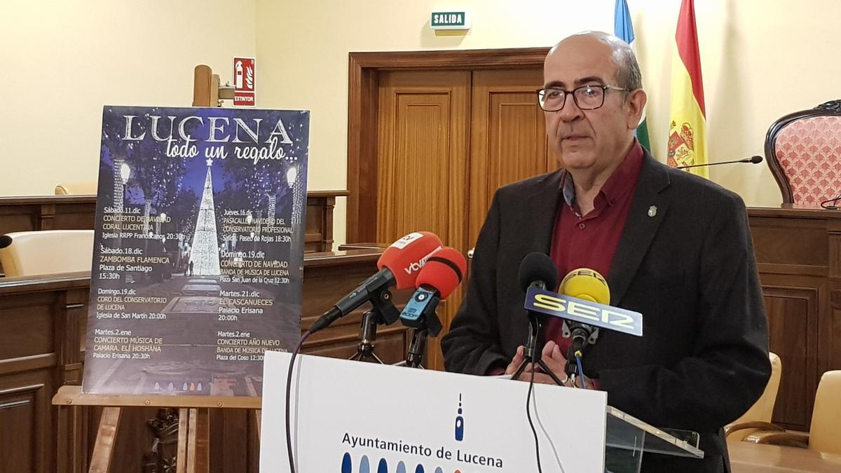 Presentación de los actos navideños de Lucena.