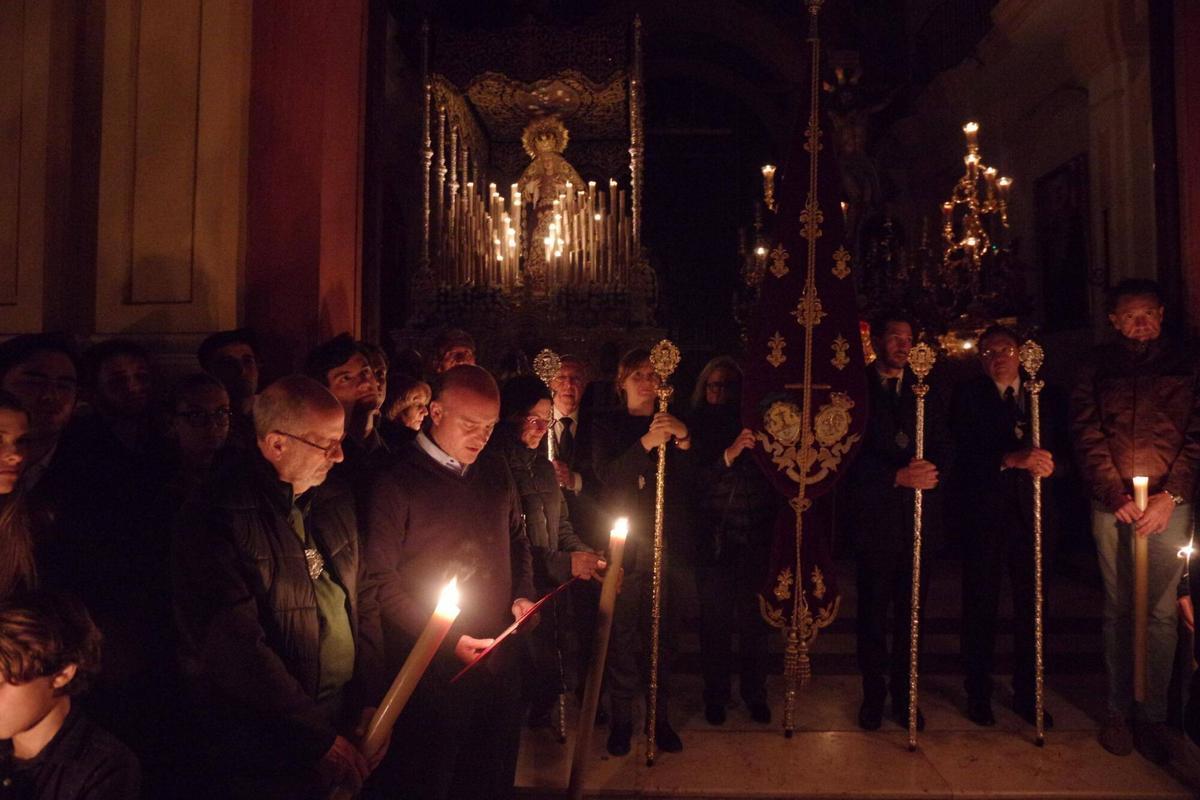 Salida procesional de Servitas este Viernes Santo de 2026.