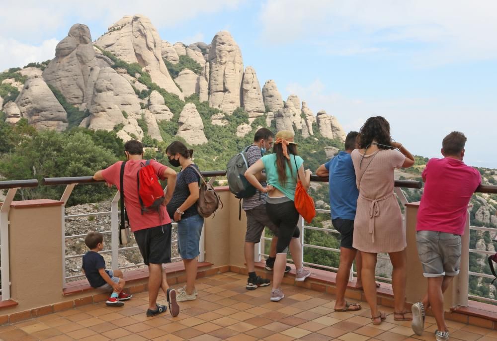 El funicular de la Santa Cova torna a funcionar