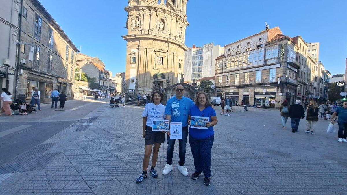 Pichi presentó el nuevo reto en Pontevedra.