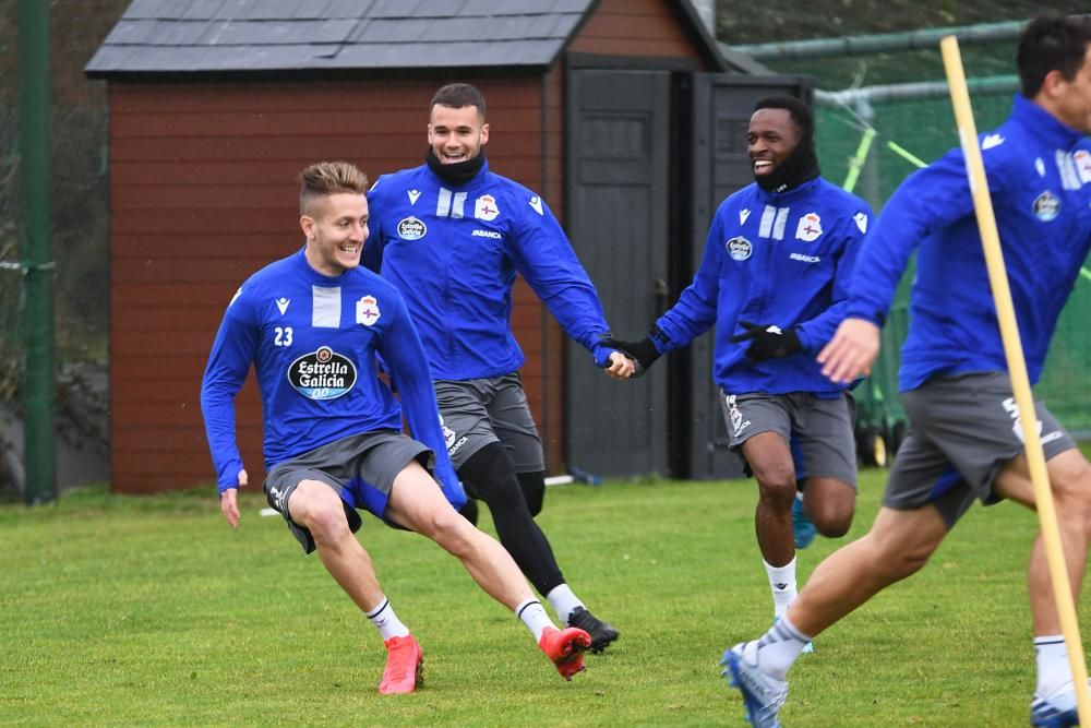 El Dépor ya prepara el partido contra Las Palmas