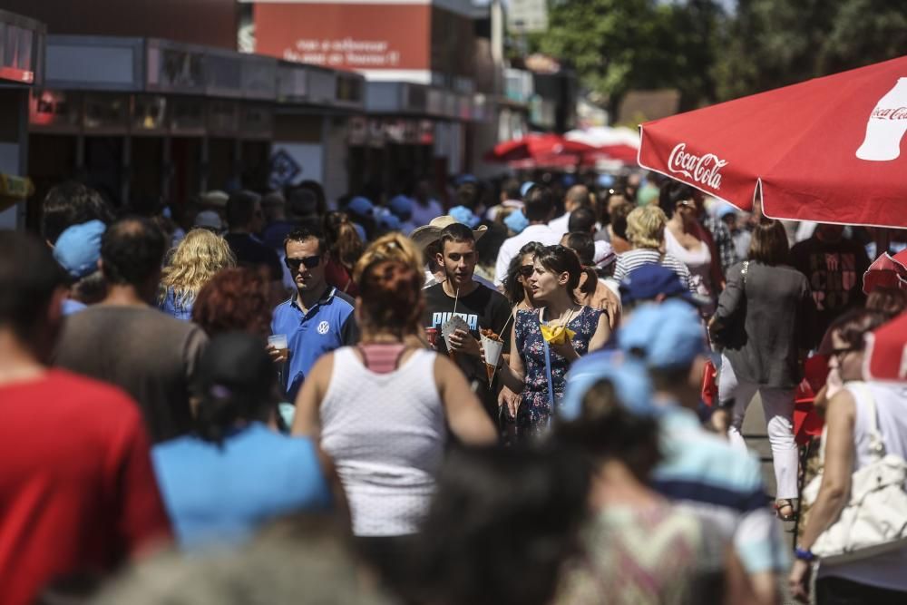 Ambientazo en la Feria Internacional de Muestras a pesar del calor