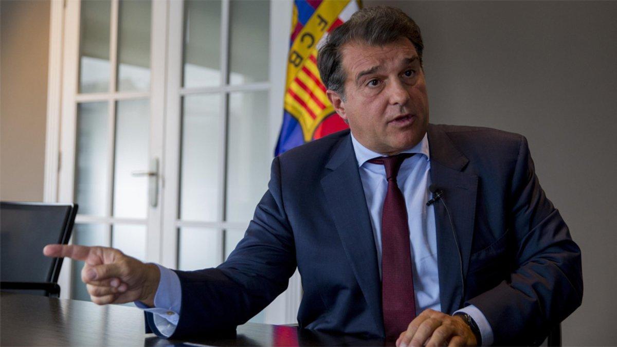Joan Laporta presentó su precandidatura a las elecciones del FC Barcelona 2021