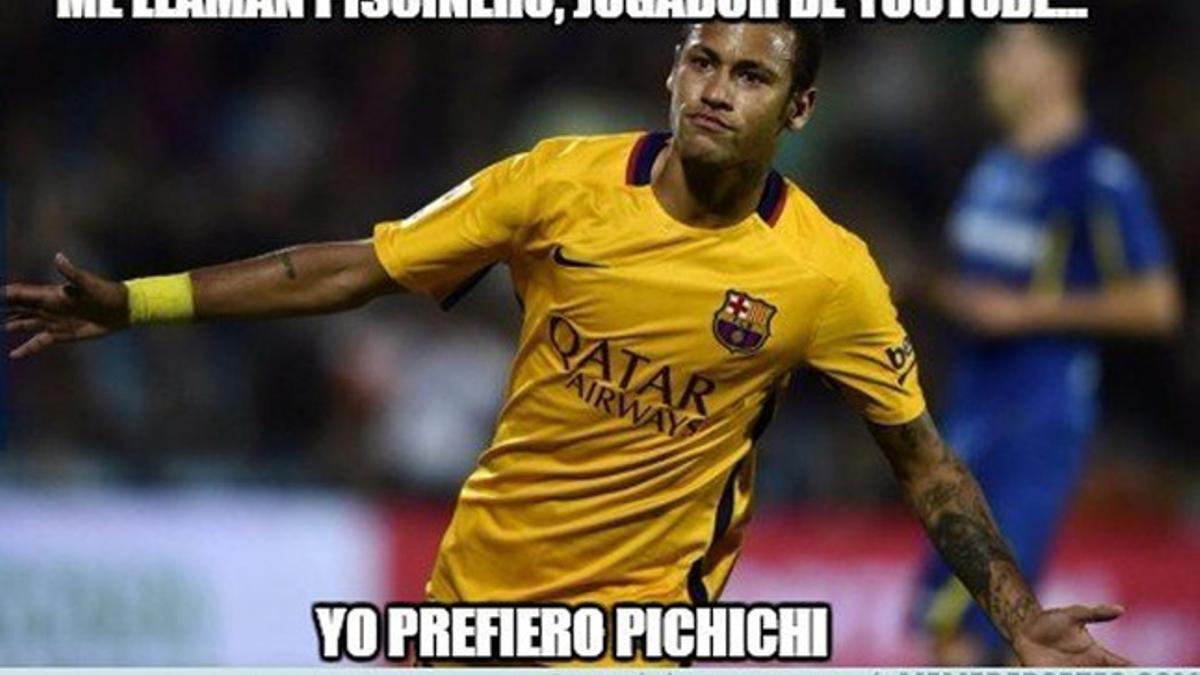 Neymar, Messi y Alves, protagonistas de los memes del Barça-Real Sociedad