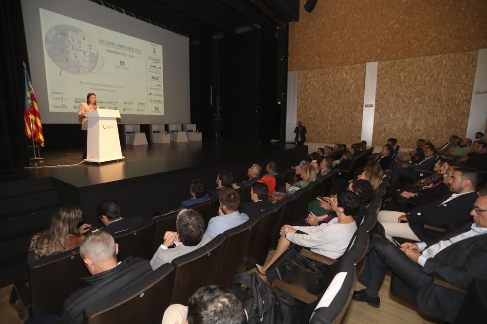 Encuentro Empresarial 2022, organizado por ASECAM en Sagunt. Intervenciones y clausura.