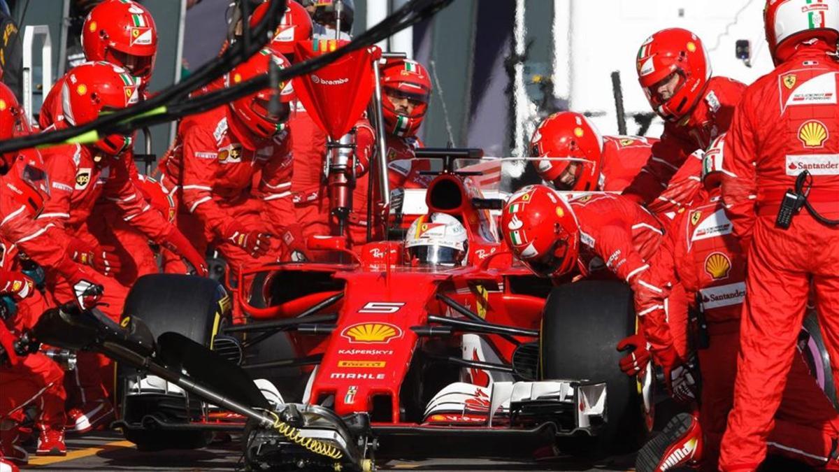 Ferrari funcionó como una piña en el GP de Australia