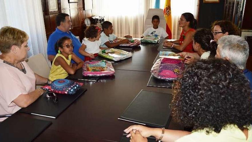 Un momento de la recepción que tuvo lugar el pasado viernes. // FdV