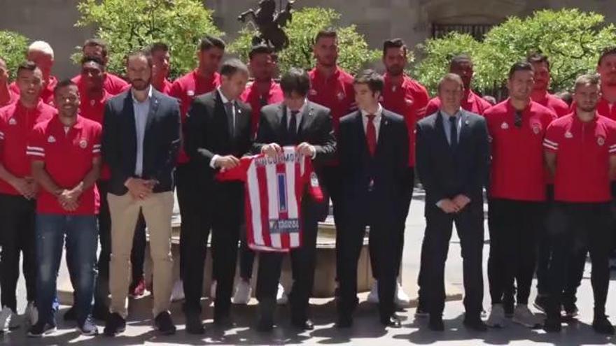 Puigdemont rep el Girona FC