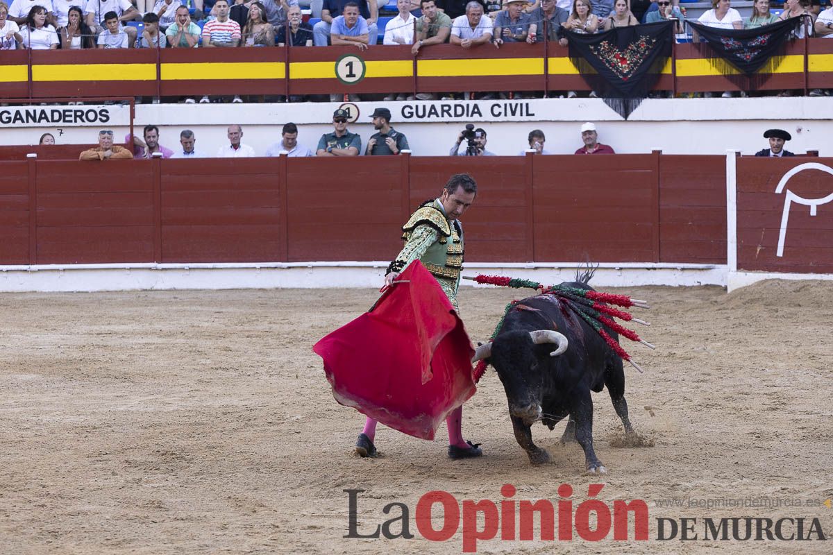 Corrida de toros en Abarán (El Fandi, Emilio de Justo, El Payo)