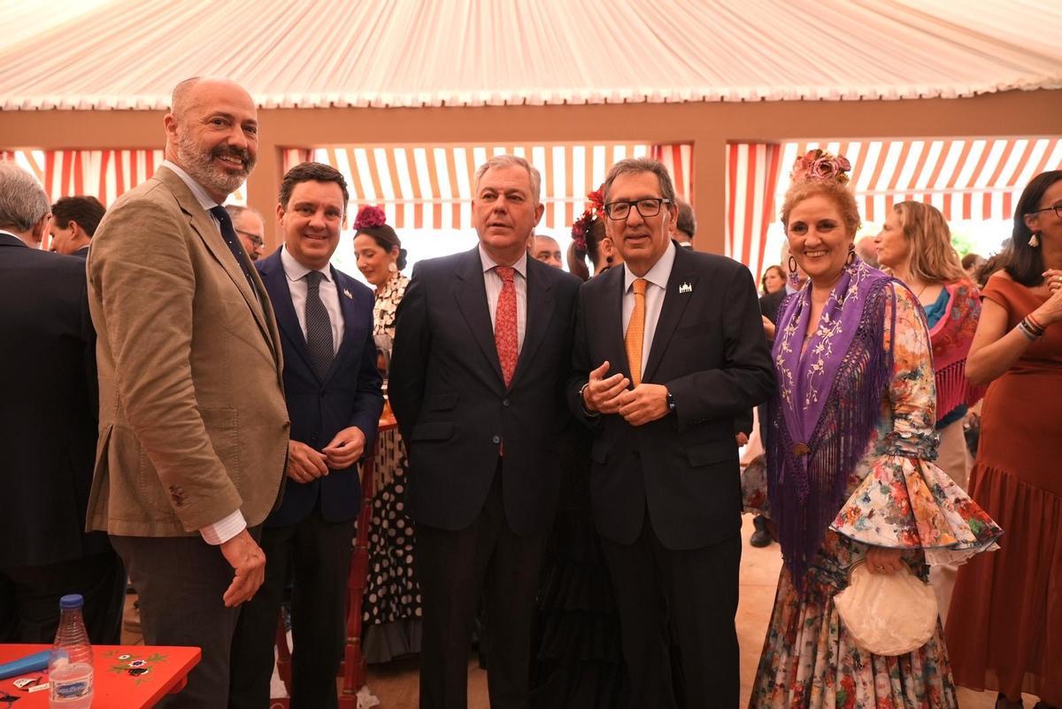Martes de Feria en la caseta de la Fundación Cajasol