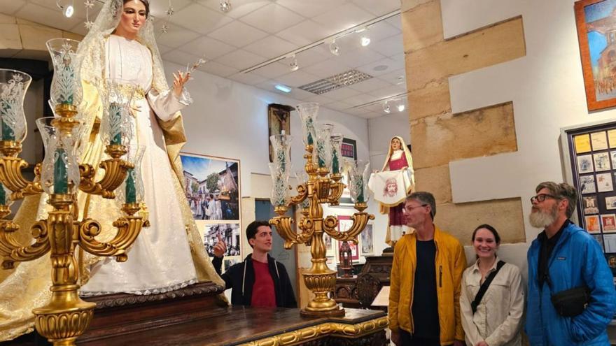 Pasión por el Museo de la Semana Santa de Villaviciosa, que vuelve a recibir visitas