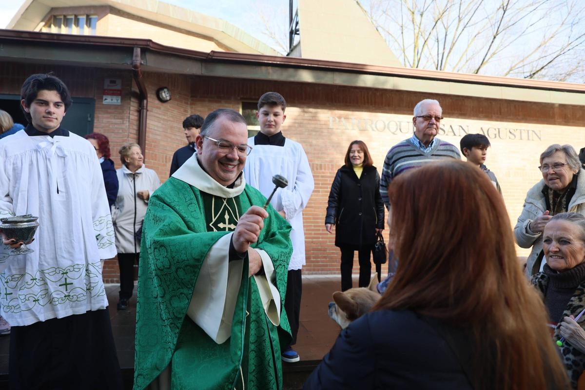La bendición de animales en La Magdalena, en imágenes