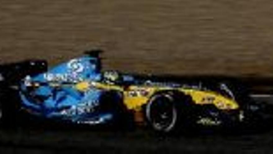 Fisichella estrena el nuevo Renault en Jerez