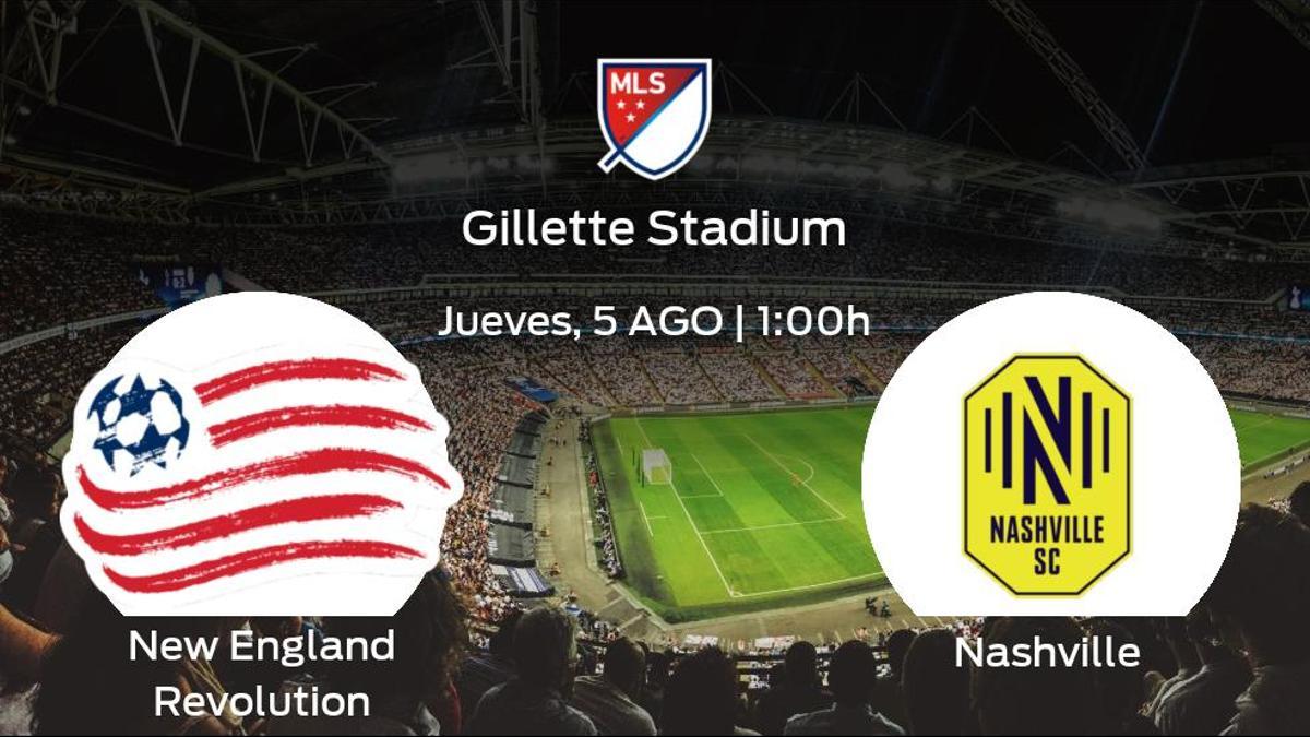 Previa del encuentro: el New England Revolution defiende el liderato ante el Nashville SC