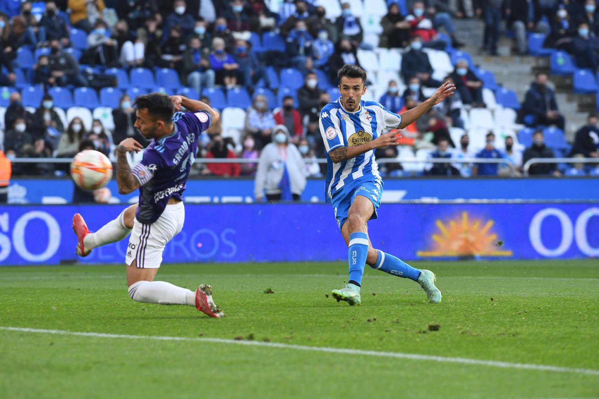 El Dépor le gana 3-0 al Valladolid Promesas