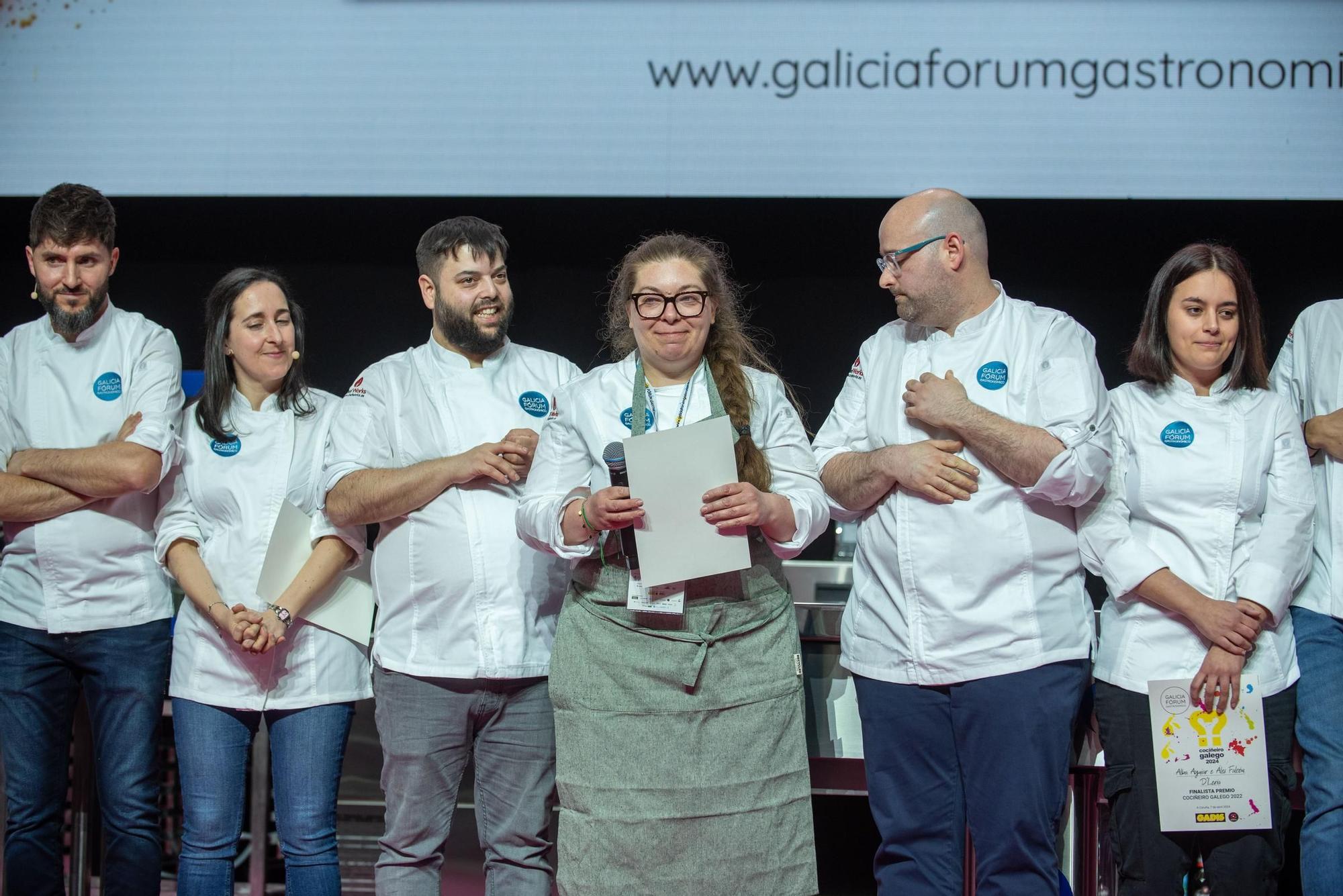 Begoña Vázquez, premio a la mejor chef gallega de 2024 en el Fórum Gastronómico de A Coruña