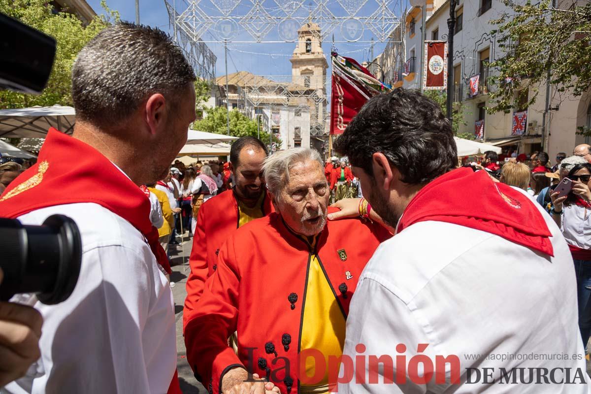 Moros y Cristianos en la mañana del dos de mayo en Caravaca