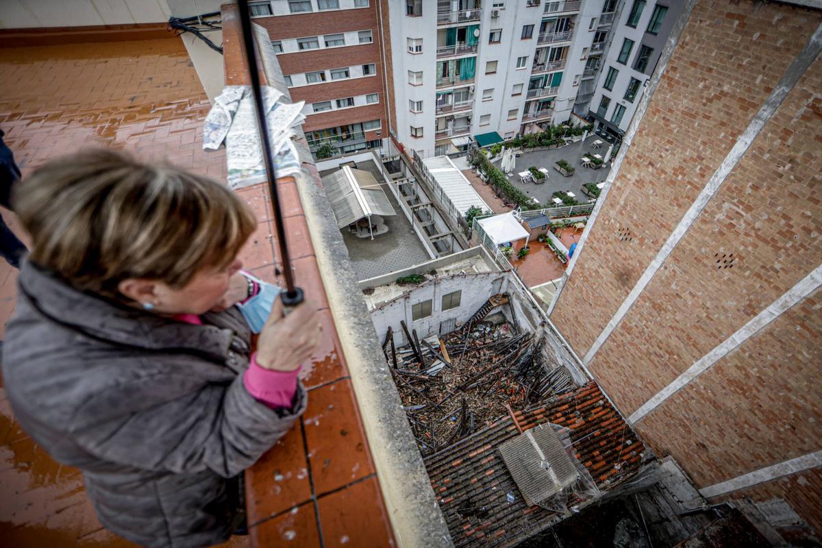 Quejas por un edificio abandonado en Poble Sec