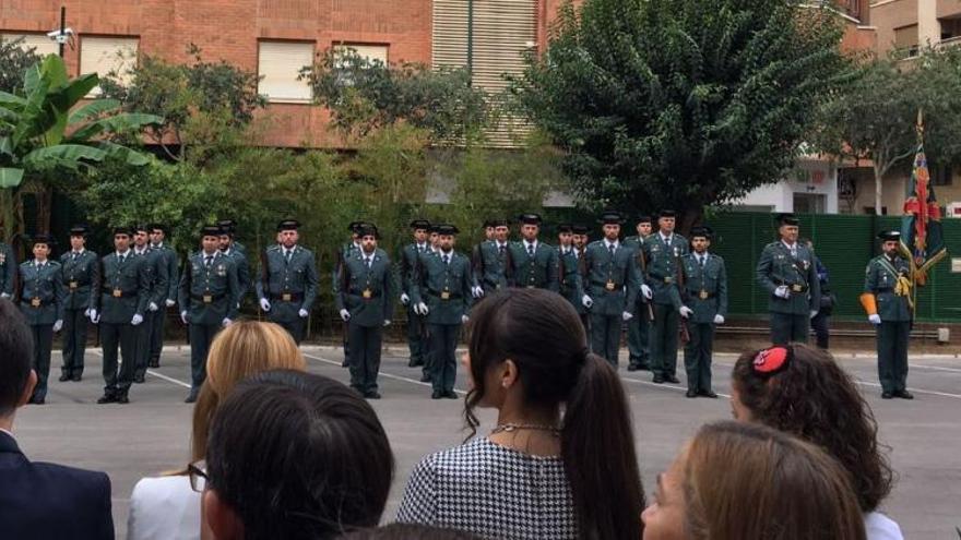 La Guardia Civil celebra a su patrona con una caída en las tasas de delincuencia