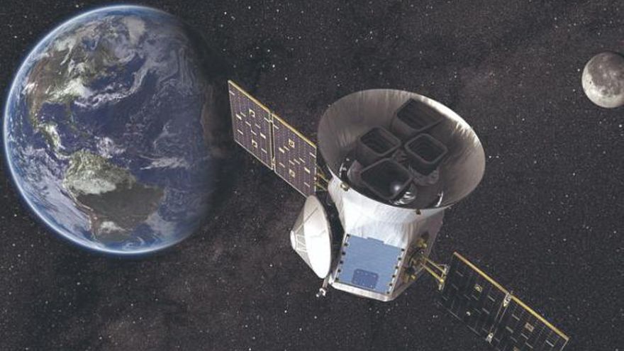 Una imagen del satélite 'TESS', dedicado al estudio de los exoplanetas