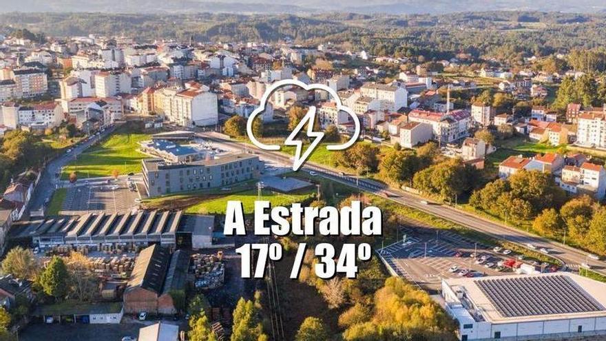 El tiempo en A Estrada: previsión meteorológica para hoy, sábado 11 de julio