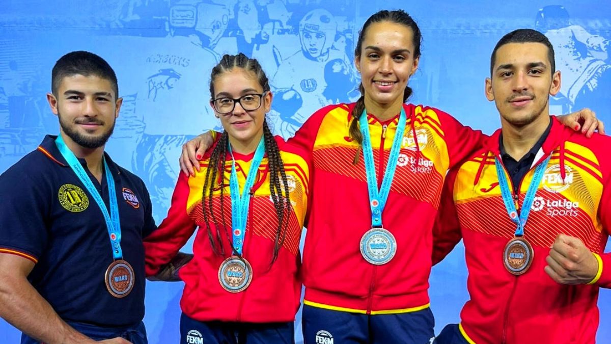 Quatre medalles catalanes als Campionats d’Europa Sènior de kickboxing