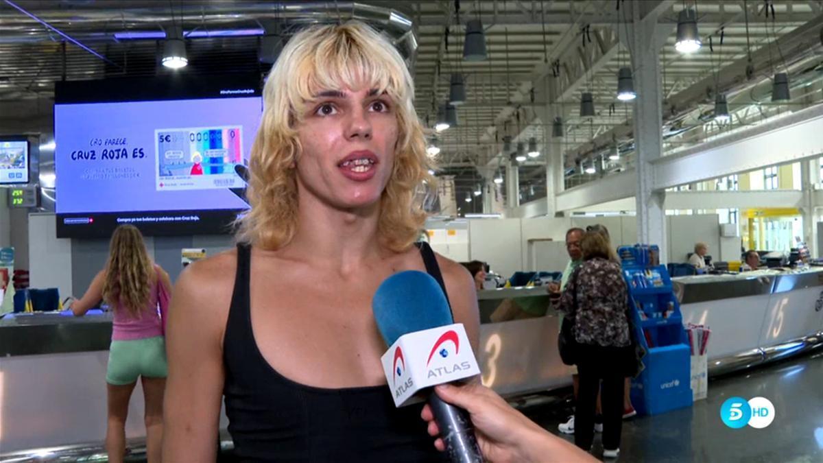 Samantha Hudson protagonista sorpresa de los Informativos Telecinco por el voto por correo