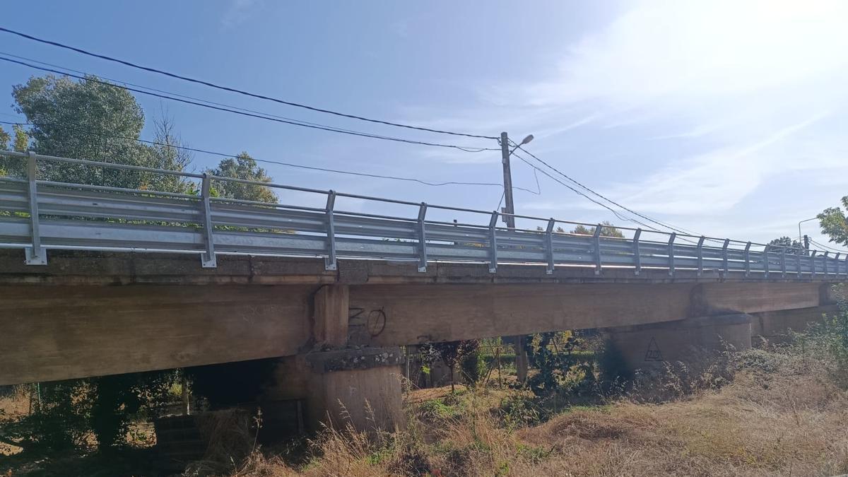 Puente de Villaferrueña, cuya obra acaba de ser adjudicada por la Diputacion Provincial.