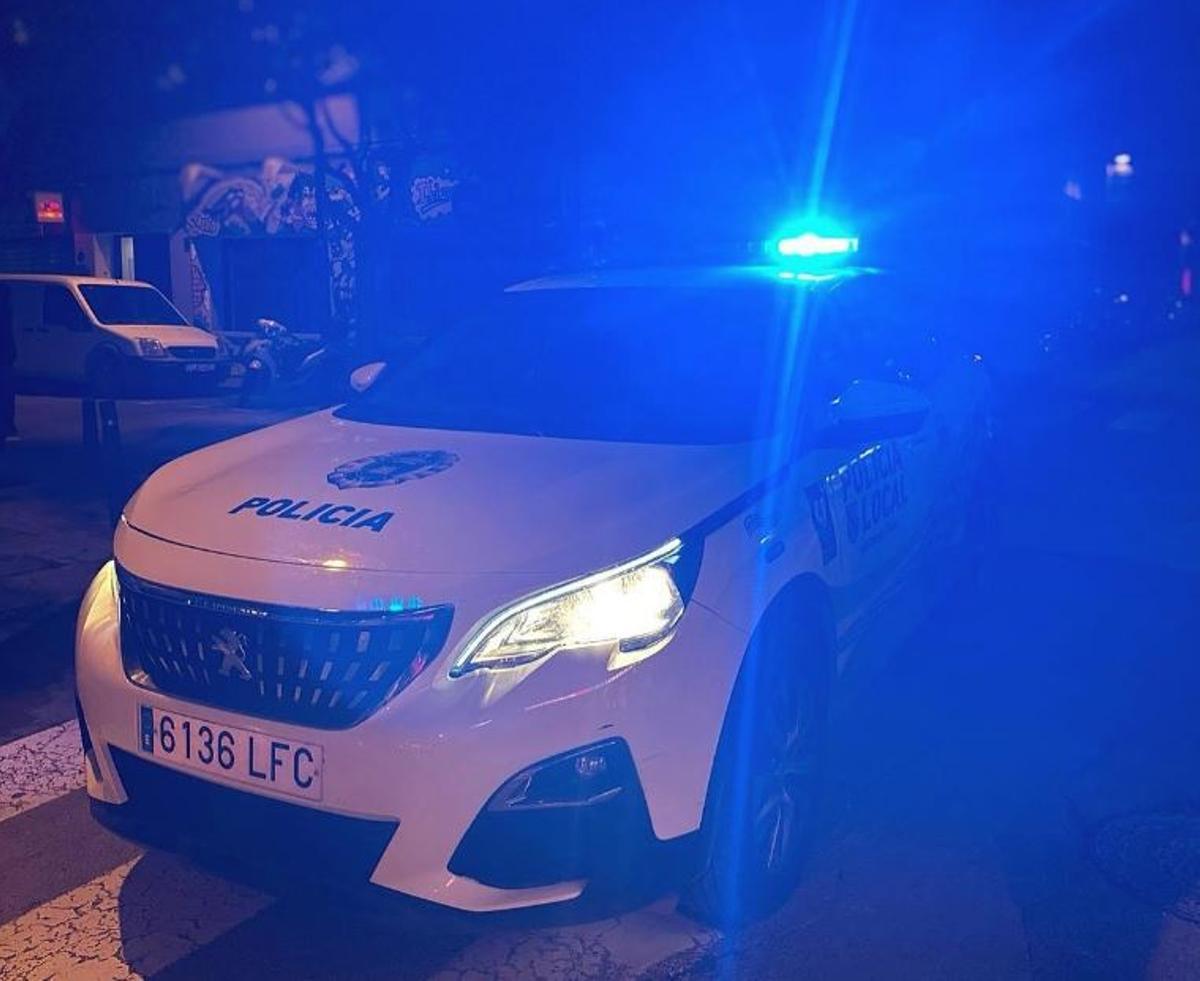 Control policial en ses Figueretes: diez denuncias a distintos locales en una noche