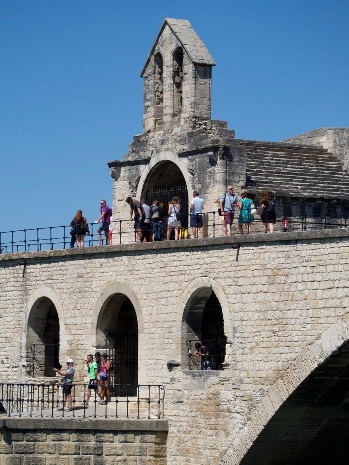 Puente de Aviñón capilla de San Nicolás