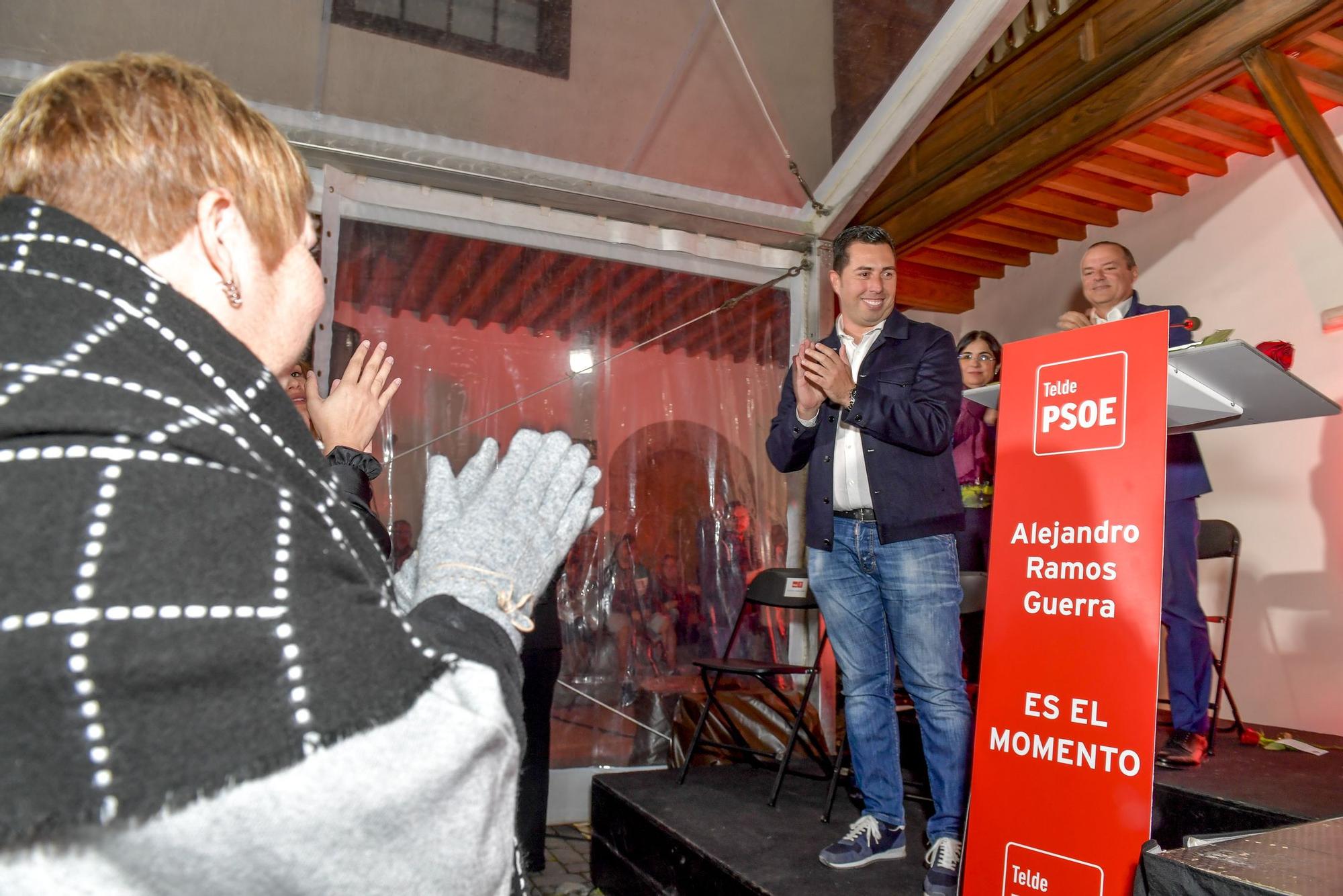 Presentación del candidato del PSOE Alejandro Ramos