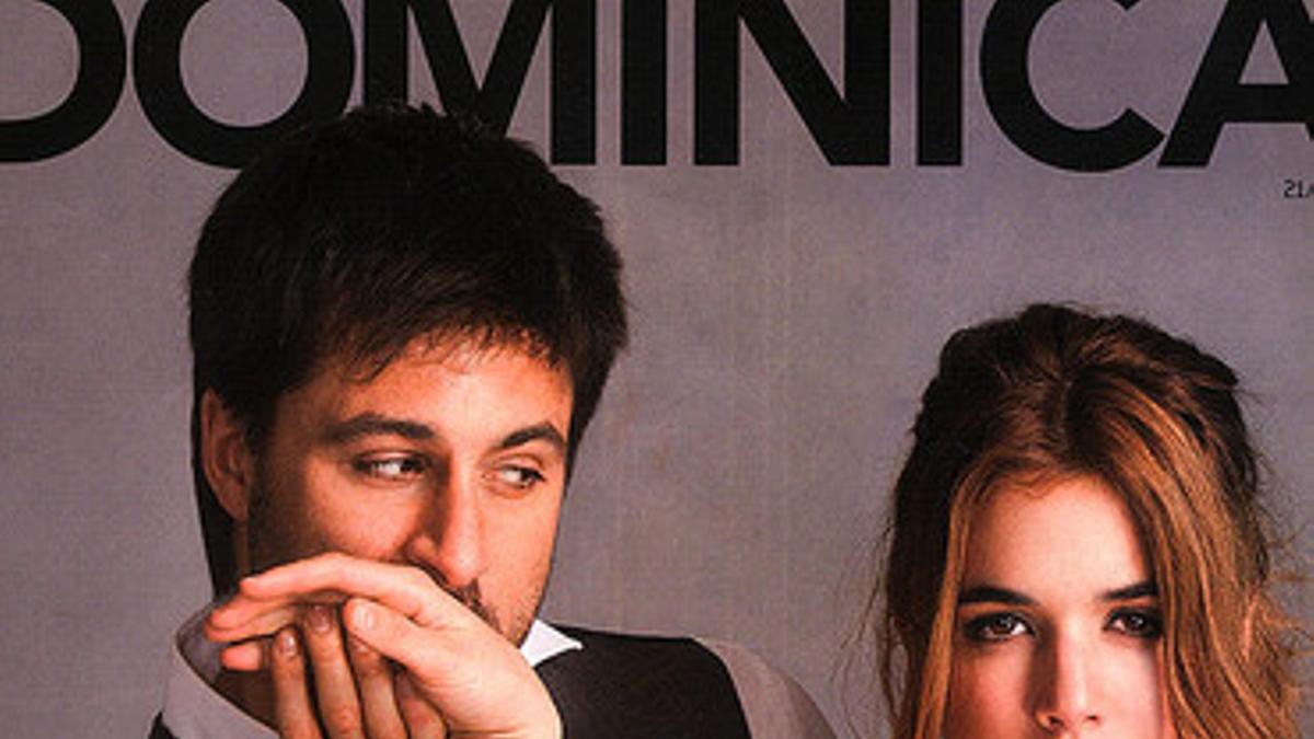 Hugo Silva y Adriana Ugarte en la portada de 'Dominical'.