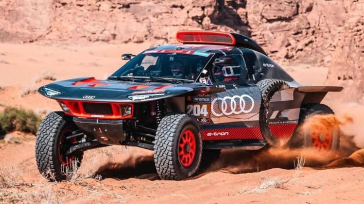 Sainz acabó segundo la primera etapa